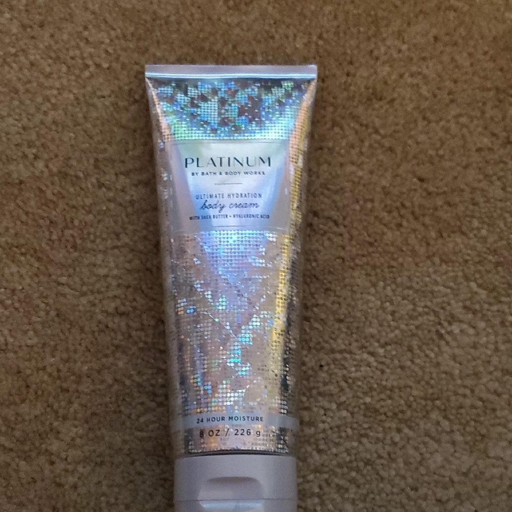 Bath & Body Works Platinum Body Cream